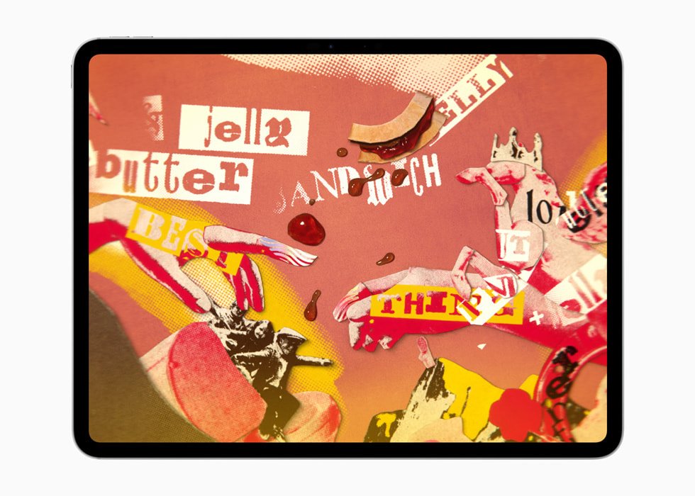 PBJ – The Musical được hiển thị trên iPad.